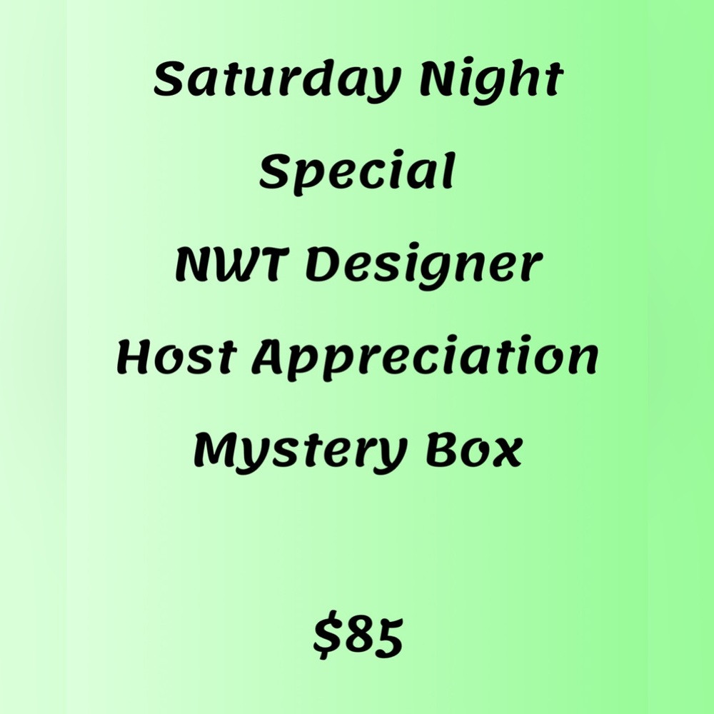 HOST APPRECIATION Mystery Box